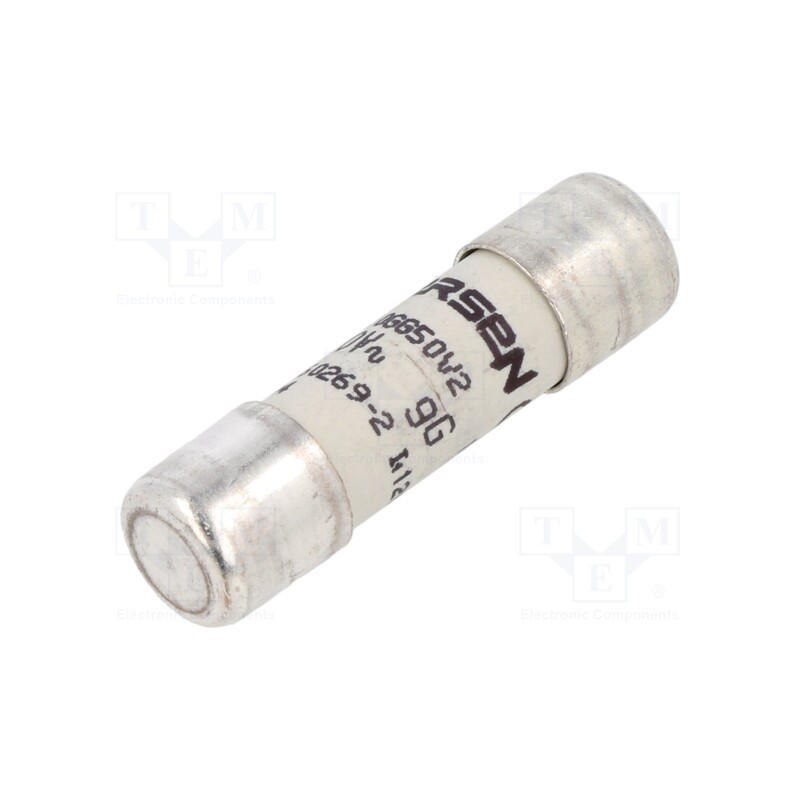 1 pcs x SCHNEIDER ELECTRIC - DF2CN02 - Fuse: fuse, gG, 2A, 500VAC, ceramic, 10x38mm