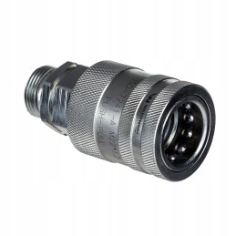 Quick connector socket with pressure eliminator m22x1 5