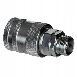 Quick connector socket with pressure eliminator m22x1 5
