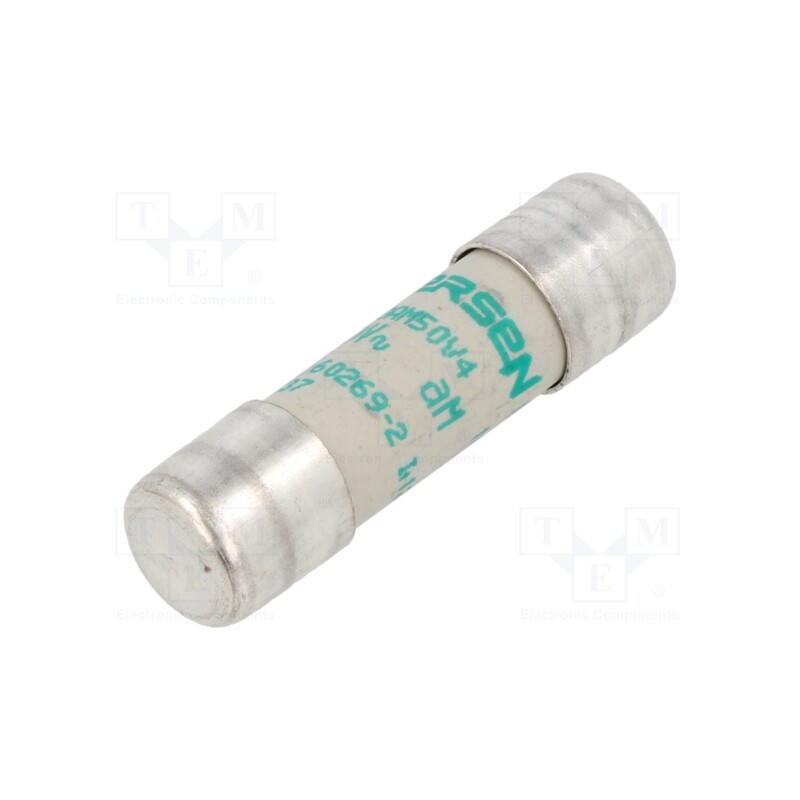 1 pcs x SCHNEIDER ELECTRIC - DF2CA04 - Fuse: fuse, aM, 4A, 500VAC, ceramic, 10x38mm