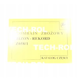 Bison spare parts catalog record from 058 1