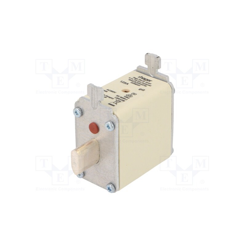 1 pcs x HAGER - LNH0125M - Fuse: fuse, gG, 125A, 500VAC, industrial, NH00
