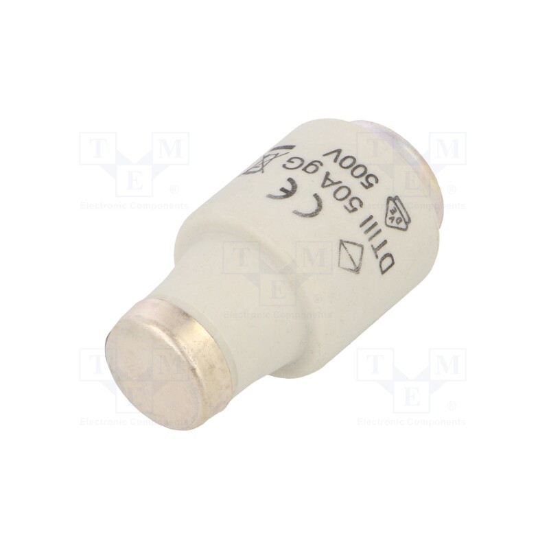 1 pcs x HAGER - LE3350 - Fuse: fuse, gG,time-lag, 50A, 500VAC, DIII