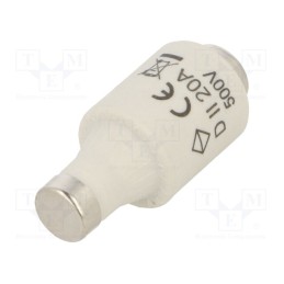 1 pcs x HAGER - LE27F20 - Fuse: fuse, gG,quick blow, 20A, 500VAC, DII