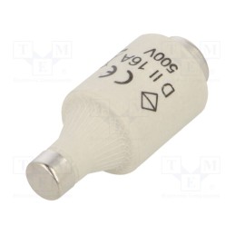 1 pcs x HAGER - LE27F16 - Fuse: fuse, gG,quick blow, 16A, 500VAC, DII