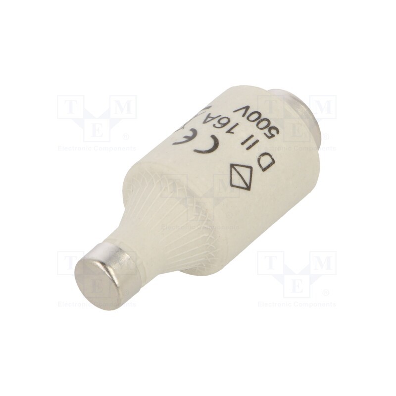 1 pcs x HAGER - LE27F16 - Fuse: fuse, gG,quick blow, 16A, 500VAC, DII
