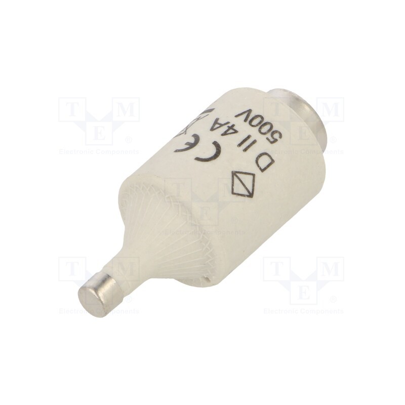 1 pcs x HAGER - LE27F04 - Fuse: fuse, gG,quick blow, 4A, 500VAC, DII