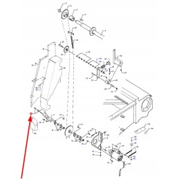 D40603400 screw of the conveyor reversing system