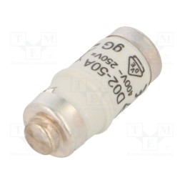 1 pcs x HAGER - LE1850 - Fuse: fuse, gG,time-lag, 50A, 400VAC, 250VDC, D02