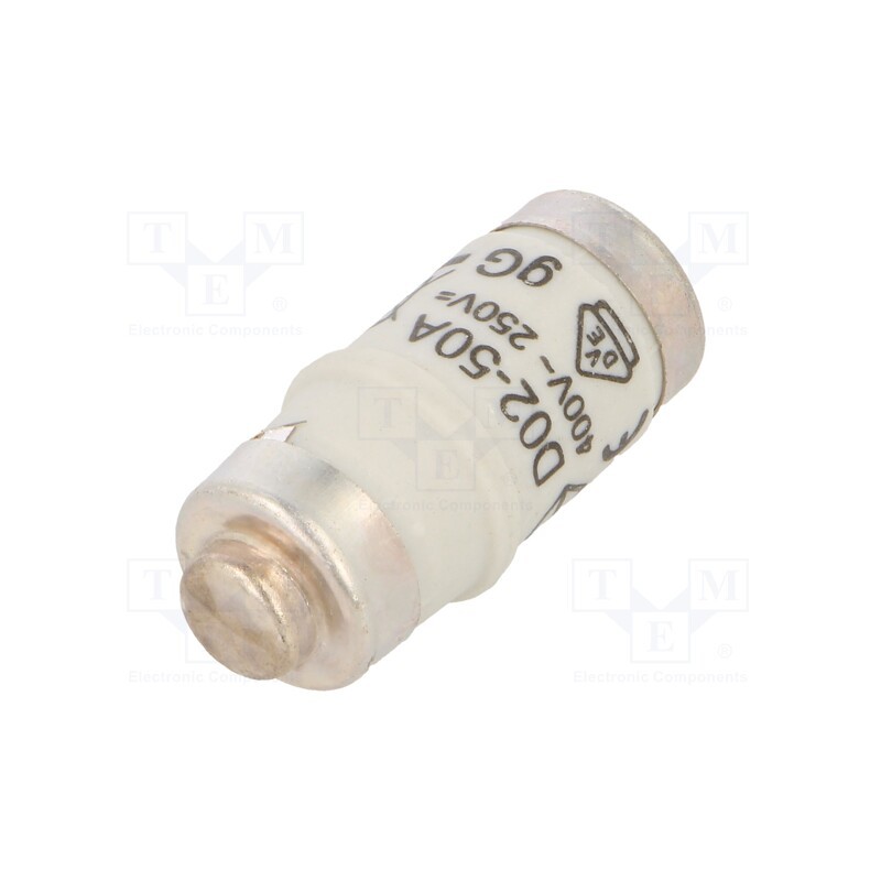 1 pcs x HAGER - LE1850 - Fuse: fuse, gG,time-lag, 50A, 400VAC, 250VDC, D02