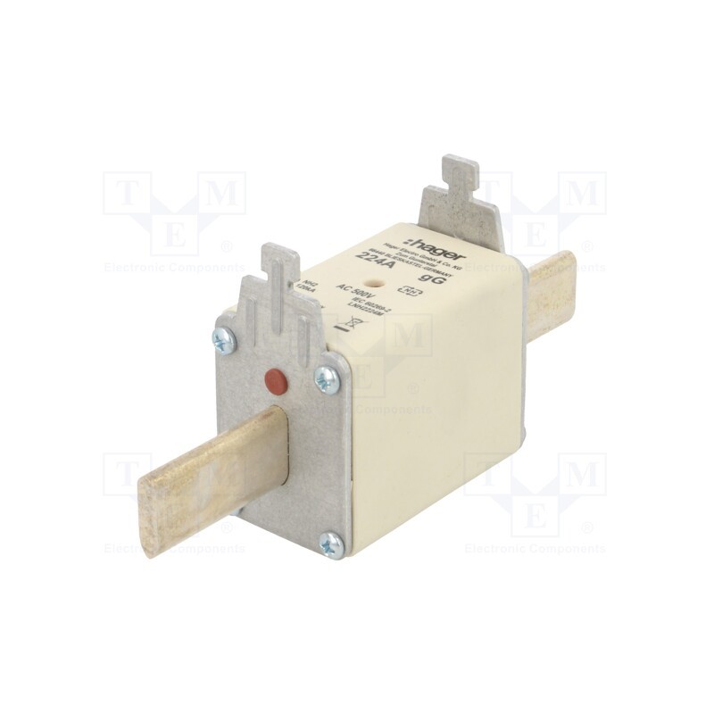1 pcs x HAGER - LNH2224M - Fuse: fuse, gG, 224A, 500VAC, industrial, NH2