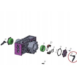 Left brake actuator pusher lh mitsubishi vst