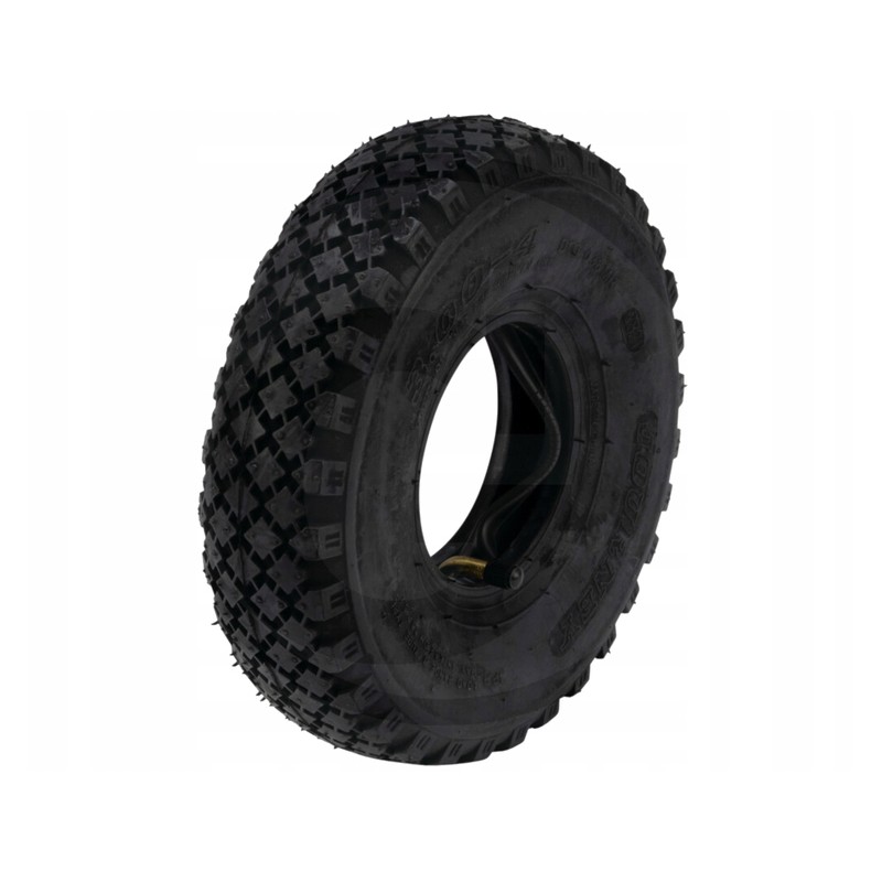 Tube tire 3 00 4 260x85 block tread 4 pr