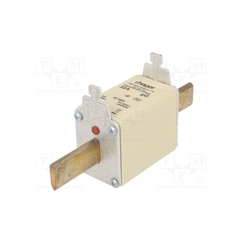 1 pcs x HAGER - LNH2032M - Fuse: fuse, gG, 32A, 500VAC, industrial, NH2
