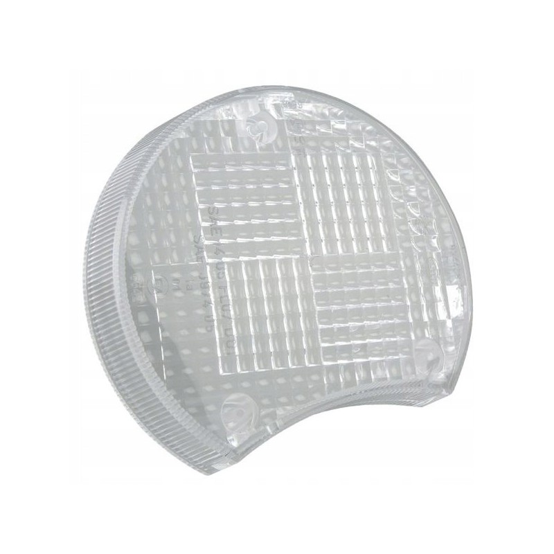 Turn signal lamp cover, white, right, Fendt, Hella