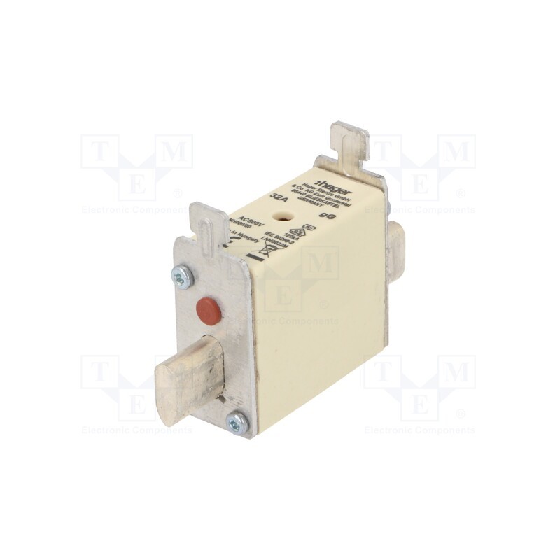 1 pcs x HAGER - LNH0032M - Fuse: fuse, gG, 32A, 500VAC, industrial, NH000