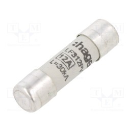 1 pcs x HAGER - LF312PV - Fuse: fuse, gPV,time-lag, 12A, 1kVDC, cylindrical,industrial