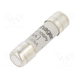 1 pcs x HAGER - LF306PV - Fuse: fuse, gPV,time-lag, 6A, 1kVDC, cylindrical,industrial
