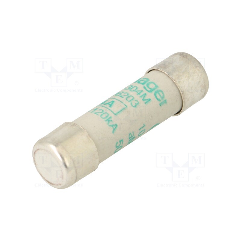 1 pcs x HAGER - LF304M - Fuse: fuse, aM,time-lag, 4A, 500VAC, cylindrical,industrial