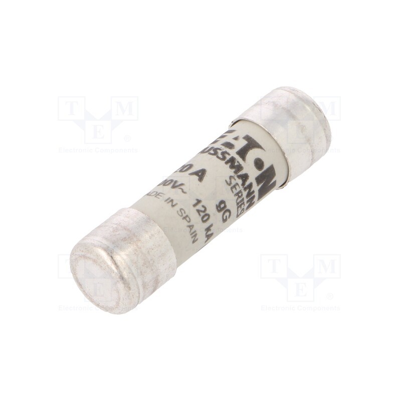 1 pcs x BUSSMANN - C10G20 - Fuse: fuse, gG, 20A, 500VAC, ceramic,cylindrical,industrial