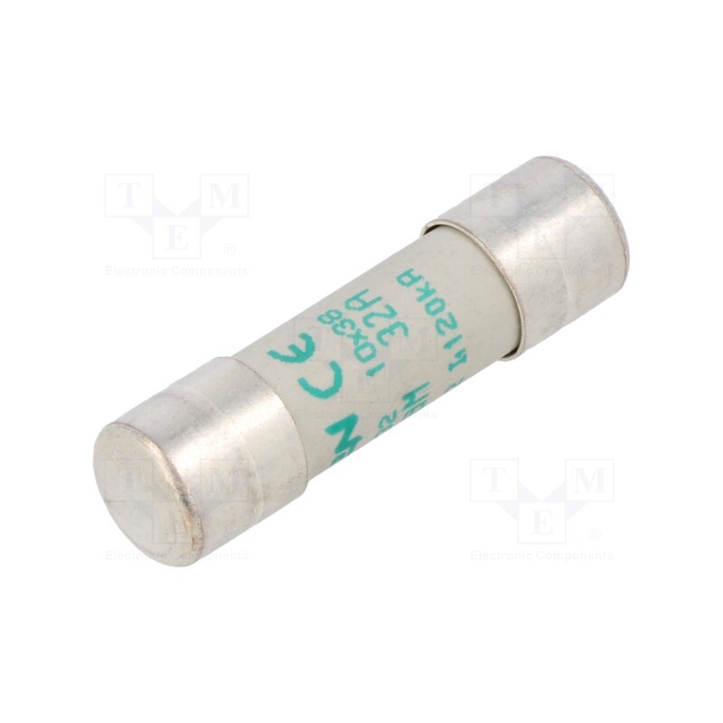 1 pcs x MERSEN - FR10AM40V32 - Fuse: fuse, aM,time-lag, 32A, 400VAC, 10x38mm
