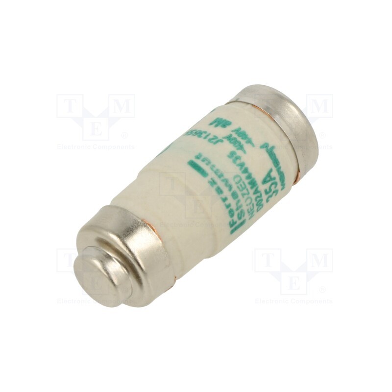 1 pcs x MERSEN - D02AM44V35 - Fuse: fuse, aM, 35A, 440VAC, industrial, D02