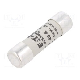 1 pcs x BUSSMANN - C14G40 - Fuse: fuse, gG, 40A, 500VAC, ceramic,cylindrical,industrial