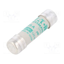 1 pcs x BUSSMANN - C10M25 - Fuse: fuse, aM, 25A, 400VAC, ceramic,cylindrical,industrial