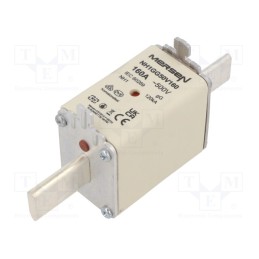 1 pcs x MERSEN - NH1GG50V160 - Fuse: fuse, gG, 160A, 500VAC, 250VDC, ceramic,industrial, NH1