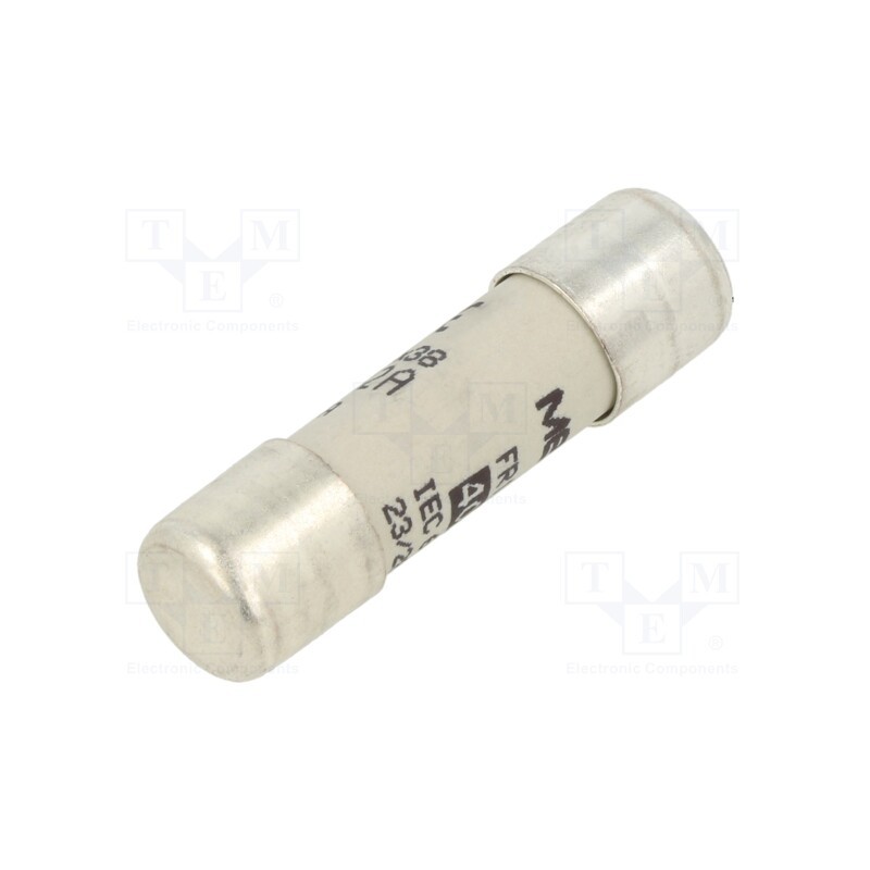 1 pcs x MERSEN - FR10GG40V32 - Fuse: fuse, gG,time-lag, 32A, 500VAC, 250VDC, 10x38mm