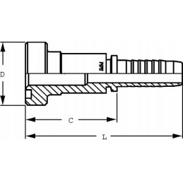 End collar dn16 fi 31 7mm