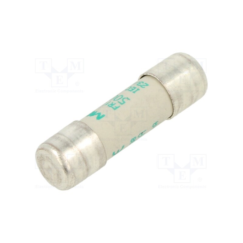 1 pcs x MERSEN - FR10AM50V6 - Fuse: fuse, aM,time-lag, 6A, 500VAC, 10x38mm