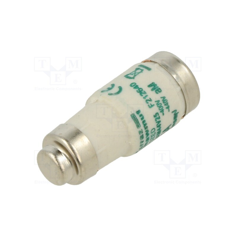 1 pcs x MERSEN - D02AM44V25 - Fuse: fuse, aM, 25A, 440VAC, industrial, D02