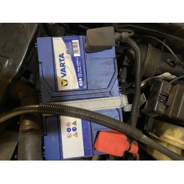 Straight red battery terminal cover