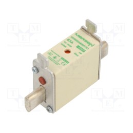1 pcs x MERSEN - NH000AM69V63 - Fuse: fuse, aM, 63A, 690VAC, ceramic,industrial, NH000