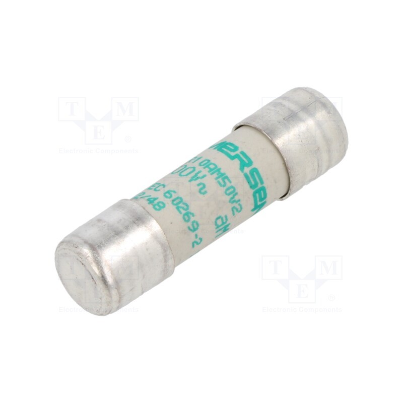 1 pcs x SCHNEIDER ELECTRIC - DF2CA02 - Fuse: fuse, aM, 2A, 500VAC, ceramic, 10x38mm
