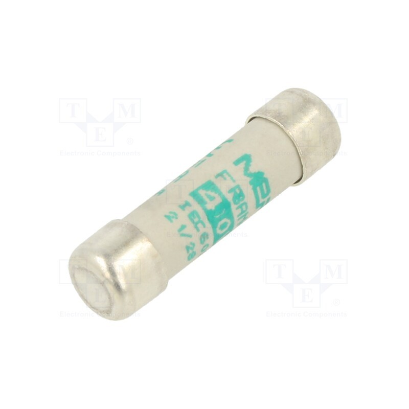 1 pcs x SCHNEIDER ELECTRIC - DF2BA0600 - Fuse: fuse, aM, 6A, 400VAC, ceramic, 8.5x31.5mm