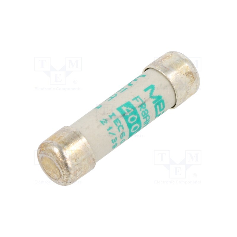 1 pcs x SCHNEIDER ELECTRIC - DF2BA0200 - Fuse: fuse, aM, 2A, 400VAC, ceramic, 8.5x31.5mm