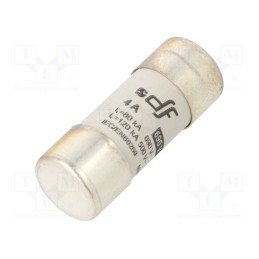 1 pcs x DF ELECTRIC - 422104 - Fuse: fuse, gG, 4A, 690VAC, 440VDC, ceramic,cylindrical,industrial