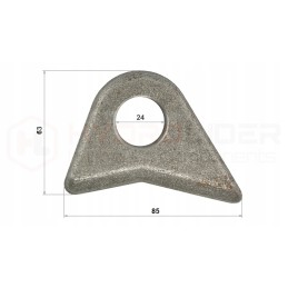 Forged eyelet, Euro frame, quick-change frame