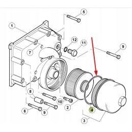 6005024593 o-ring 144 x 4