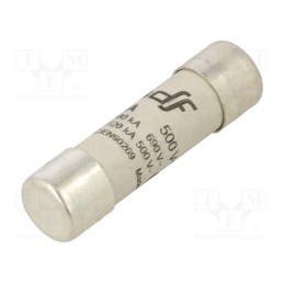 1 pcs x DF ELECTRIC - 421204 - Fuse: fuse, gG, 4A, 500VAC, 440VDC, ceramic,cylindrical,industrial