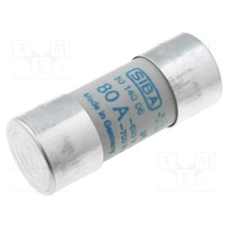 1 pcs x SIBA - 5014006.8 - Fuse: fuse, gR, 80A, 690VAC, ceramic,cylindrical,industrial