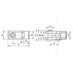 Ca98130 fork and stem m8 x 48