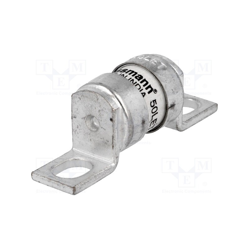1 pcs x BUSSMANN - 50LET - Fuse: fuse, 50A, 240VAC, 150VDC, ceramic,industrial, LET