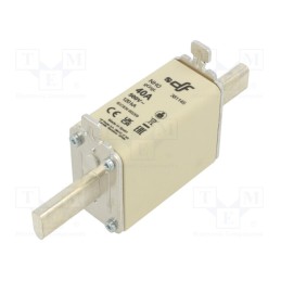1 pcs x DF ELECTRIC - 381145 - Fuse: fuse, gG, 40A, 500VAC, 250VDC, ceramic, NH0