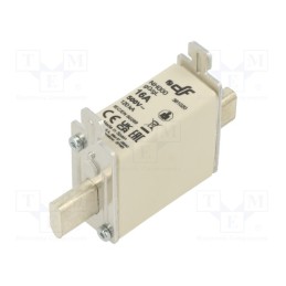 1 pcs x DF ELECTRIC - 381020 - Fuse: fuse, gG, 16A, 500VAC, 250VDC, ceramic, NH000