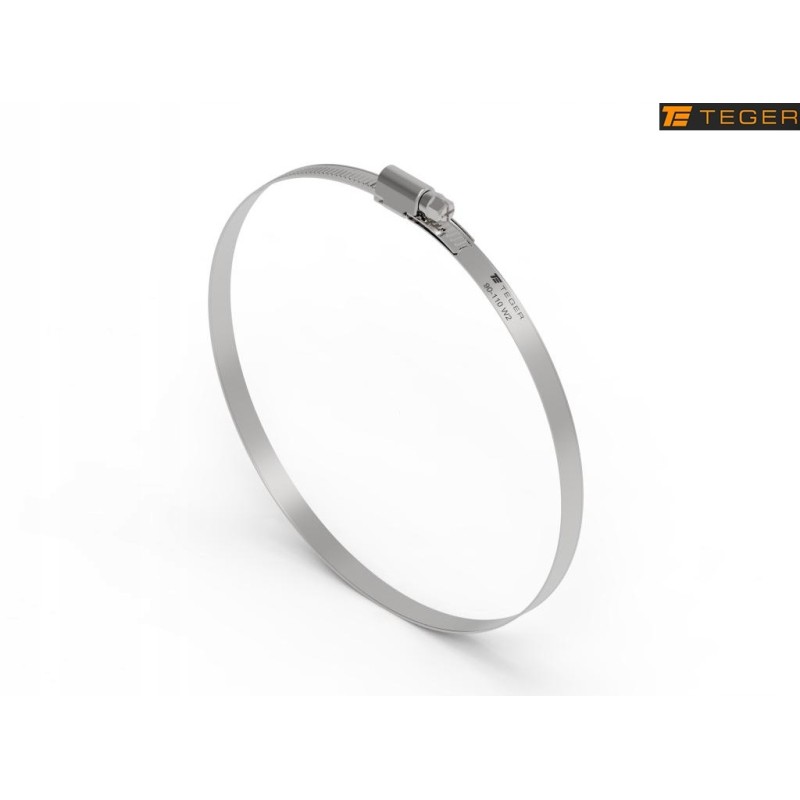 Clamping band 90 110 snail, width 9 mm