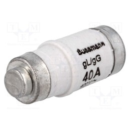 1 pcs x BUSSMANN - 40NZ02 - Fuse: fuse, 40A, 400VAC, 250VDC, ceramic,industrial, D02