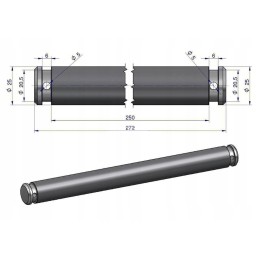 Lower hitch frame pin c 330 c3330 original